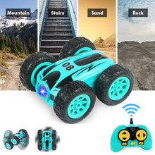 Load image into Gallery viewer, 3.7 inch RC Car 2.4G 4CH Double-sided bounce Drift Stunt Car Rock Crawler Roll Car 360 Degree Flip Remote Control Cars Kids Toys