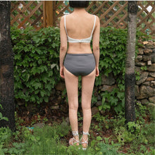 Load image into Gallery viewer, 3 D Lace Floral Bikini Women Solid Swimwear High Waist Swimsuit Push Up Biquini Korea Bikinis Ruffle Bathing Suit Pad Beachwear