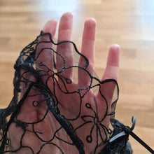 Load image into Gallery viewer, 3 Pieces Set Sensual Lingerie Transparent Lace Underwear Lace Embroidery Bra G-String Garters Erotic Costumes Temptation Set