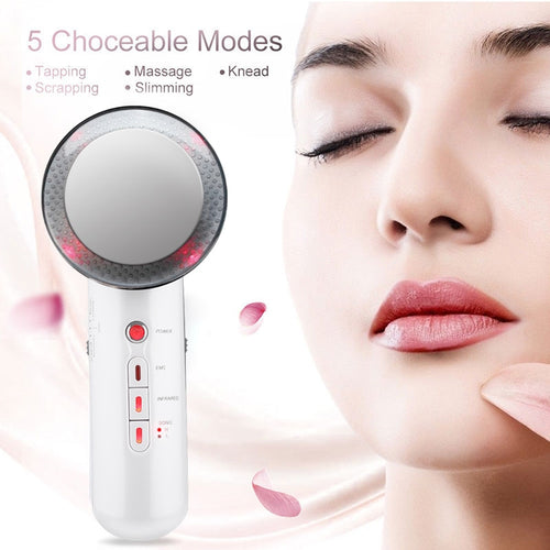 3 in 1 Ultrasound Cavitation EMS Body Slimming Massager tight Weight Loss Anti Cellulite Galvanic Infrared Therapy Fat