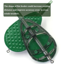 Load image into Gallery viewer, 30g/40g/50g Carp Fishing In Line Method Feeders Accessories Set Quick Release Flat Method Feeder and Bait Mould for Carp Feeders