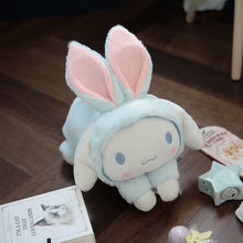 Load image into Gallery viewer, 32*20cm Kawaii Soft melody/Pig Plush Toy Cartoon Anime Long Cushion Fluffy Cat/Bunny Napkin Kids Christmas Gift