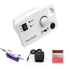 Load image into Gallery viewer, 35000/20000 RPM Pro Electric Nail Drill Machine Apparatus for Manicure Pedicure with Cutter Nail Drill Art Machine Kit Nail tool