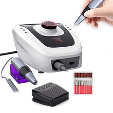 Load image into Gallery viewer, 35000/20000 RPM Pro Electric Nail Drill Machine Apparatus for Manicure Pedicure with Cutter Nail Drill Art Machine Kit Nail tool