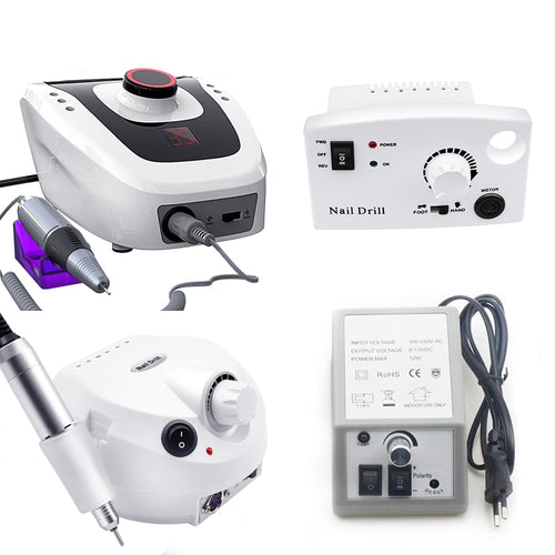 35000/20000 RPM Pro Electric Nail Drill Machine Apparatus for Manicure Pedicure with Cutter Nail Drill Art Machine Kit Nail tool
