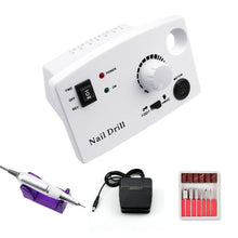 Load image into Gallery viewer, 35000/20000 RPM Pro Electric Nail Drill Machine Apparatus for Manicure Pedicure with Cutter Nail Drill Art Machine Kit Nail tool