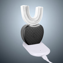 Load image into Gallery viewer, 360 Degrees Intelligent Automatic Sonic Electric Toothbrush U Type 4 Modes Tooth Brush USB Charging Tooth Whitening Blue Light