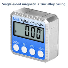 Load image into Gallery viewer, 360° Mini Digital Protractor High Precision Digital Goniometer Inclinometer Digital Level Angle Finder Angle Measurement Box