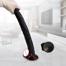 Load image into Gallery viewer, 39CM Super Long Skin Feeling Realistic Penis Soft Sexy Huge Dildo Female Masturbators Dildos Suction Cup Dick Sex Toys for Women