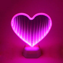 Load image into Gallery viewer, 3D LED Night Light Love Heart Lamp For Home Bedroom Valentine Day Wedding Decoration Kid Children Girl Gifts