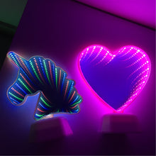 Load image into Gallery viewer, 3D LED Night Light Love Heart Lamp For Home Bedroom Valentine Day Wedding Decoration Kid Children Girl Gifts