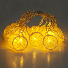 Load image into Gallery viewer, 3M 20LEDs Lemon Shape Fairy String Lights Warm White Strip Light Battery/USB Operated Decorations for Christmas Birthday Wedding