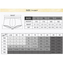 Load image into Gallery viewer, 3Pieces Boxer Shorts Mens Underwear Soft Cotton Letter Men Panties Boxer Boys Solid Boxer Plus Size 3XL Comfort Male Underpants