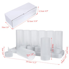 Load image into Gallery viewer, 4/6/12pcs LED Electric Candle Rechargeable Flameless Tea Light Waxless Romantic Wedding Dinner Party Decoration With Battery