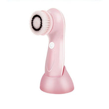 Load image into Gallery viewer, 4 In 1 Ultrasonic Electric Facial Cleansing Brush Massager Rechargeable Pore Face Cleaning Device Skin Care Brush For Face