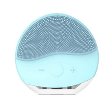 Load image into Gallery viewer, 4 In 1 Ultrasonic Electric Facial Cleansing Brush Massager Rechargeable Pore Face Cleaning Device Skin Care Brush For Face