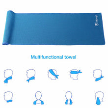 Load image into Gallery viewer, 4 Pack Ice Cold Instant Cooling Towel Running Outdoor Gym Chilly Pad Sports Yoga Quick-Dry Ice Towels Fitness Gym