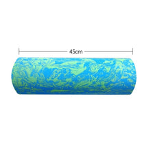 Load image into Gallery viewer, 45/60CM Iridescent Cloud Yoga Foam Roller Pilates Block High-density Floating Roller GYM Fitness Body Massage Roller