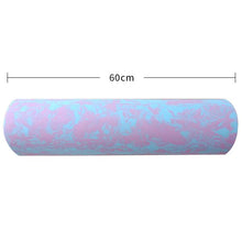 Load image into Gallery viewer, 45/60CM Iridescent Cloud Yoga Foam Roller Pilates Block High-density Floating Roller GYM Fitness Body Massage Roller