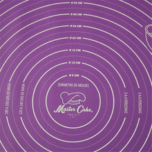 Load image into Gallery viewer, 45x60cm Non-Stick Silicone Pad Baking Sheet Cupcake Dessert Soap Rolling Kneading Mat Baking Mat with Scale Pastry Fondant Mat