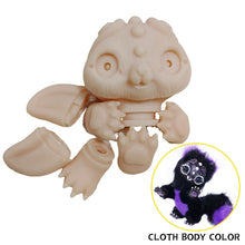 Load image into Gallery viewer, 46CM Baby Reborn Body Plush Animals Toys DIY Blank Mold Unpainted Kitten Reborn Soft Unfinished Doll kit reborn sin pintar