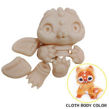 Load image into Gallery viewer, 46CM Baby Reborn Body Plush Animals Toys DIY Blank Mold Unpainted Kitten Reborn Soft Unfinished Doll kit reborn sin pintar