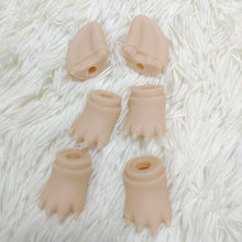 Load image into Gallery viewer, 46CM Baby Reborn Body Plush Animals Toys DIY Blank Mold Unpainted Kitten Reborn Soft Unfinished Doll kit reborn sin pintar