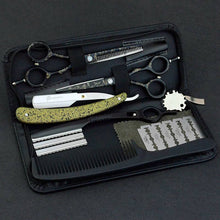 Load image into Gallery viewer, 5.5/6.0&quot; sale japan hair scissors teflon shears cheap hairdressing scissors barber thinning scissors hairdresser razor haircut