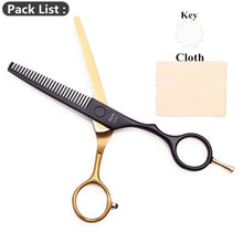 Load image into Gallery viewer, 5.5&quot; AQIABI Hairdressing Scissors Hair Professional Thinning Shears Set Hair Cutting Scissors Barber Scissors 440C Japan A1029