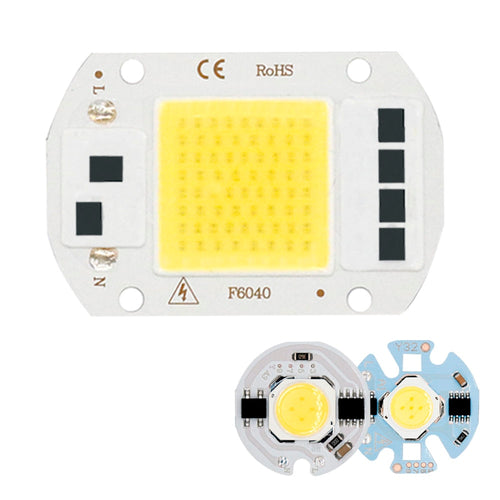 50W AC 220V LED Chip COB 5W  9W 10W 20W 30W No Need Driver for Flood Light Spotlight Lampada Led Lamp Bulb DIY Lighting White