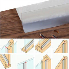 Load image into Gallery viewer, 5M Self Adhesive Door Seal Strip Weather Strip Silicone Soundproofing Window Seal Draught Dust Insect Door Strip Width35MM