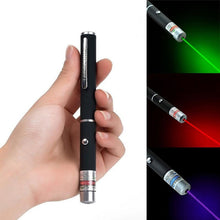 Load image into Gallery viewer, 5mw 500 Meters Laser Pointer Funny Cat Stick Powerful Focusing Laser Sight Green Blue Red Dot Laser Pointer Teaching Cat Toy