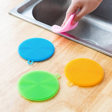 Load image into Gallery viewer, 5pc Kitchen Accessories Silicone Dish Washing Brush Bowl Pot Pan Wash Cleaning Brushes Cooking Tool Cleaner Sponge Scouring Pads