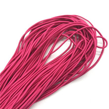 Load image into Gallery viewer, 5yards 2mm Colorful High-Elastic Round Elastic Band Round Elastic Rope Rubber Band Elastic Line DIY Sewing Accessories