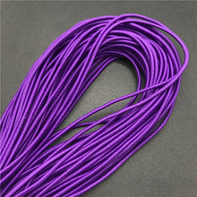 Load image into Gallery viewer, 5yards 2mm Colorful High-Elastic Round Elastic Band Round Elastic Rope Rubber Band Elastic Line DIY Sewing Accessories