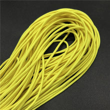 Load image into Gallery viewer, 5yards 2mm Colorful High-Elastic Round Elastic Band Round Elastic Rope Rubber Band Elastic Line DIY Sewing Accessories