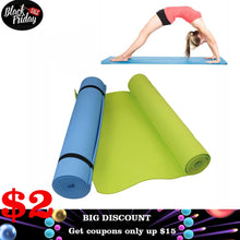 Load image into Gallery viewer, 6MM Thick  EVA Comfort Foam Yoga Mat for Exercise, Yoga, and Pilates
