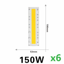 Load image into Gallery viewer, 6Pcs Cob Led Lamp Chip 110V 220V High Power 10W 20W 30W 50W 100W 120W Input Smart IC No Driver LED Bulb Flood Light Spotlight
