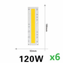 Load image into Gallery viewer, 6Pcs Cob Led Lamp Chip 110V 220V High Power 10W 20W 30W 50W 100W 120W Input Smart IC No Driver LED Bulb Flood Light Spotlight