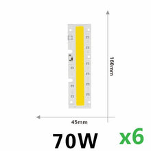 Load image into Gallery viewer, 6Pcs Cob Led Lamp Chip 110V 220V High Power 10W 20W 30W 50W 100W 120W Input Smart IC No Driver LED Bulb Flood Light Spotlight