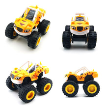 Load image into Gallery viewer, 6pcs/Set Blazed Machines Car Toys Russian Miracle Crusher Truck Vehicles Figure Blazed Toys For Children Kids Birthday Gifts