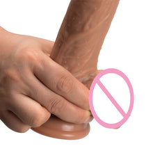 Load image into Gallery viewer, 7/8 Inch Huge Realistic soft Dildo Silicone Penis Dong with Suction Cup for Women Masturbation Lesbain Anal Sex Toys for Adults