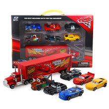 Load image into Gallery viewer, 7PCS/Set Disney Pixar Car 3 Lightning McQueen Jackson Storm Mack Uncle Truck 1:55 Diecast Metal Car Model Toy Boy Christmas Gift
