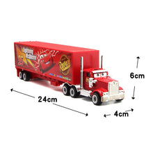 Load image into Gallery viewer, 7PCS/Set Disney Pixar Car 3 Lightning McQueen Jackson Storm Mack Uncle Truck 1:55 Diecast Metal Car Model Toy Boy Christmas Gift