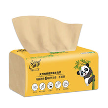 Load image into Gallery viewer, 8 Packs Bamboo Pulp Facial Tissues Eco-Friendly Recycled Paper Home Use Soft Dinner Napkins (300pcs/pack) Toilet Paper