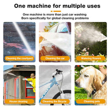 Load image into Gallery viewer, New 35Bar 1500W Wireless High Pressure Car Washer 13000mah Sprayer Steam Wash Gun Supplies Cleaning Machine for Makit Generator