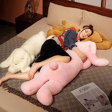 Load image into Gallery viewer, 90/120cm Lovely Giant Animal Soft Cartoon Long Ears Huggable Bunny Plush Toy Rabbit Stuffed Pillow For Kids Girl Nice Gift