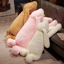Load image into Gallery viewer, 90/120cm Lovely Giant Animal Soft Cartoon Long Ears Huggable Bunny Plush Toy Rabbit Stuffed Pillow For Kids Girl Nice Gift
