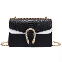 Load image into Gallery viewer, A nova textura contraste cor underarms atmosfera corrente um ombro saco diagonal simples pequeno quadrado saco