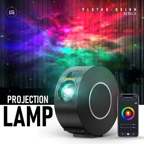 APP Control Galaxy Starry Projector Laser Water Waving Led Sky Night Lights Static or Moving Colorful Nebula Cloud Night Lamp